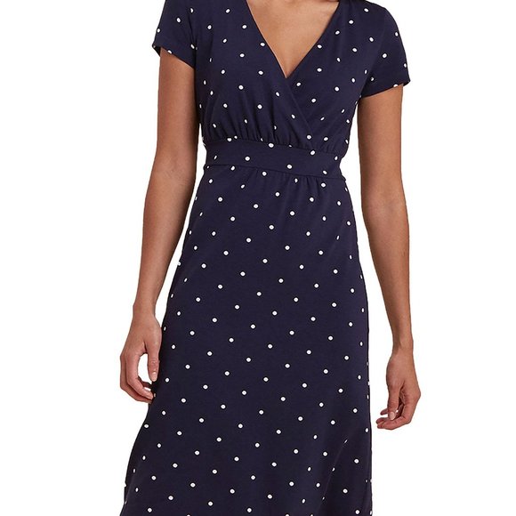 jude jersey wrap dress